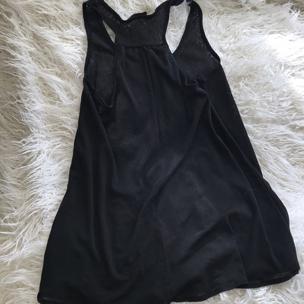 Sheer Black Racerback - Picture 3 of 4